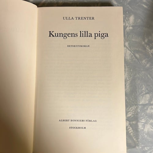 Ulla Trenter -Kungens lilla piga