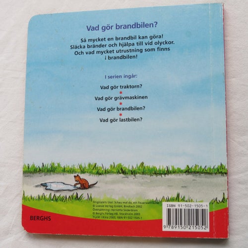 Vad gör brandbilen? av Julika Winter, 2003