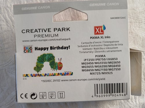Canon PGI-550XL och CLI-551XL originalbläckpatroner för PIXMA