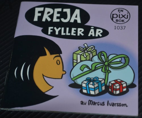 Pixibok Freja fyller år