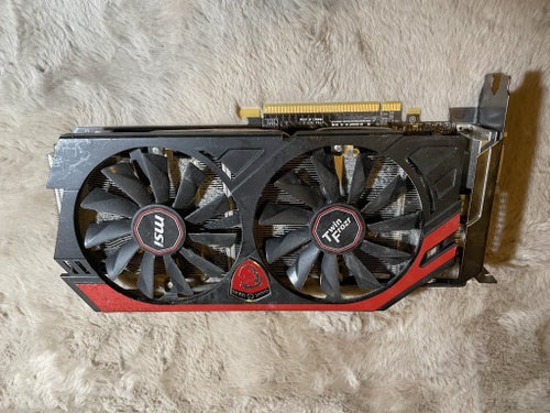 MSI GeForce GTX 760 Twin Frozr Gaming 2GB OC Grafikkort N760 TF 2GD5/OC