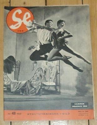 SE nr 48 1949 - Carmen, Kvarnsjön, Stureplan,Lilian Marcuson
