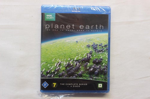 Bluray-film: Planet Earth (Complete Series) (NY, INPLASTAD!)