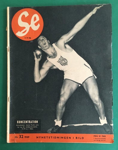 SE nr 32 1949 - James Fuchs, Lingiaden, Kivik, Limhamn m.m.