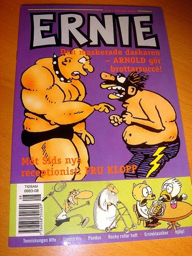 ERNIE (svensk) NY OLÄST Nr 8 1999