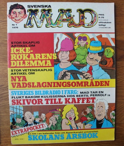 SVENSKA MAD 1976 : 1