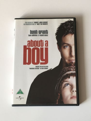 About a boy / Om en pojke (Hugh Grant, 2002). Beg. DVD