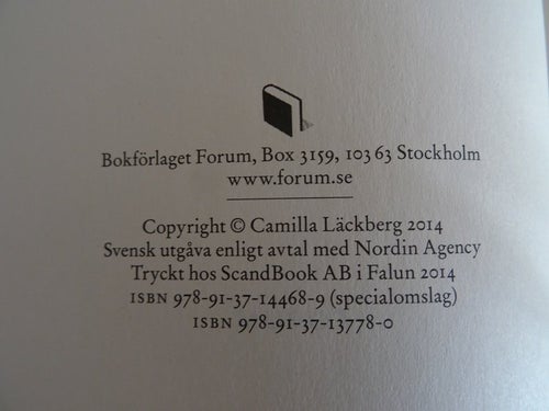 Bok - Lejontämjaren / Camilla Läckberg