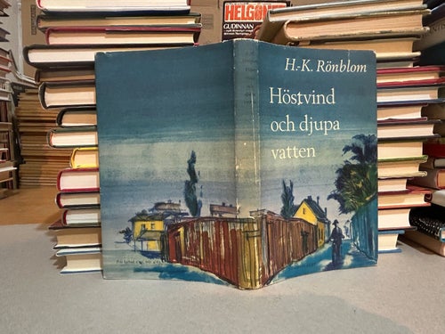 Höstvind & djupa vatten av H-K Rönblom. Bok. Very good plus