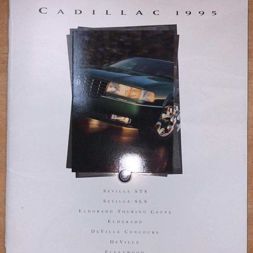 Försäljningsbroschyr 1995 Cadillac