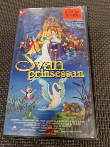 Svanprinsessan VHS