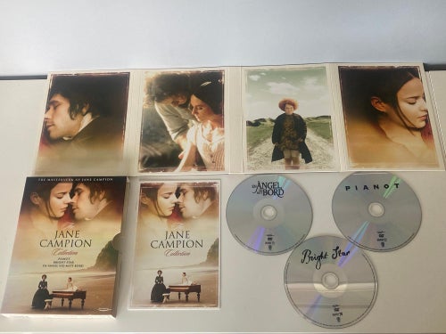 Jane Campion - box med 3 filmer - Pianot - Bright star - En ängel vid mitt bord