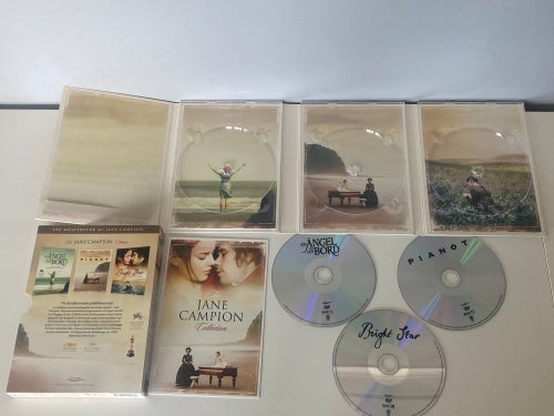 Jane Campion - box med 3 filmer - Pianot - Bright star - En ängel vid mitt bord