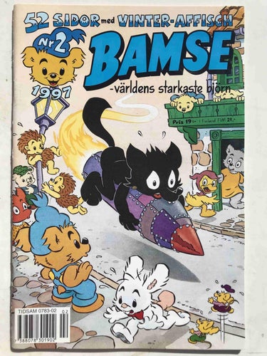 Bamse - 1997:2 Oläst! Med pren.kupong
