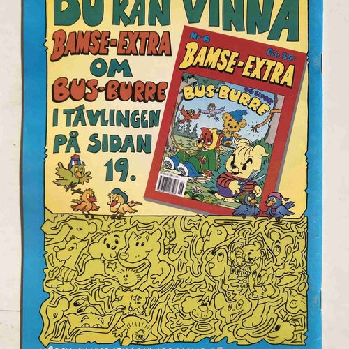 Bamse - 1997:2 Oläst! Med pren.kupong