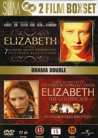 DVD: Elizabeth / Elizabeth - The Golden Age (2-disc) (Nyskick)