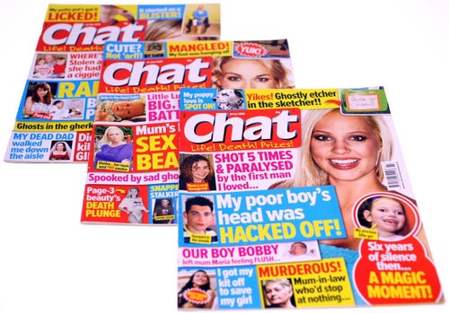 Chat magazine-British magazine bundle-3 Magazines-2009-NEW-Weight 400g-FREE POST