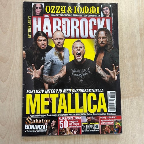 Hårdrock! Metallica, Ozzy & Iommi