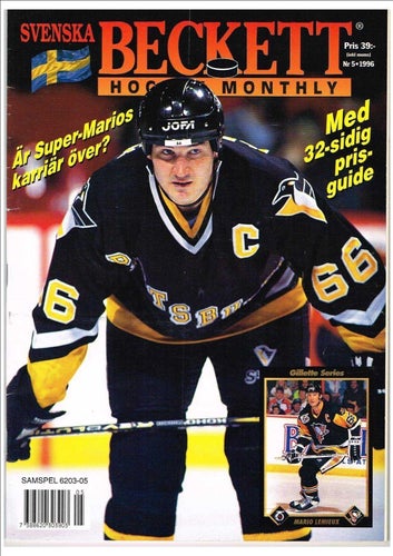 Svenska Beckett Hockey Monthly 1996 Nr 5