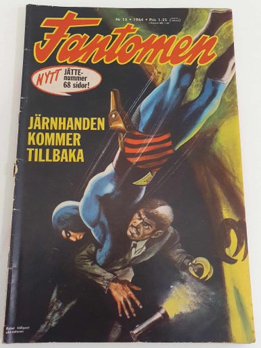 Fantomen nr 13 1964 / VG
