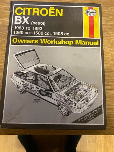 CITROËN BX (petrol) 1983 to 1993 Owners Workshop Manual av Haynes, 1993