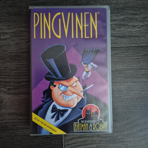The Adventures of Batman & Robin - Pingvinen (sällsynt VHS)