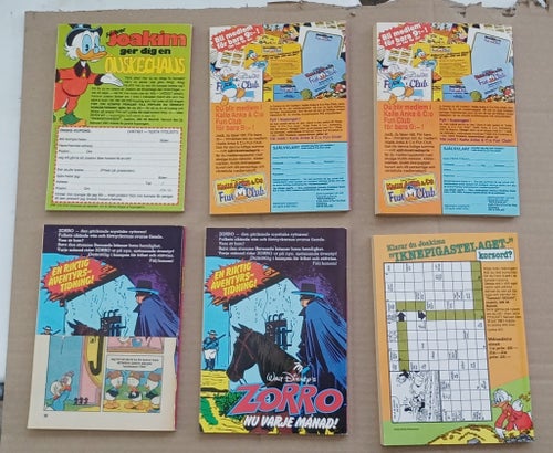 (Walt Disney's) Farbror Joakim, 1981, hela årgången