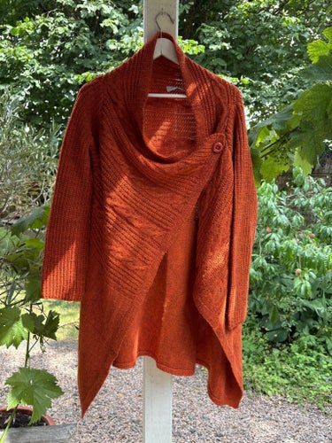 Makalöst läcker mjuk oversized mönsterstickad tröja fr MNG /Nypris 799:-