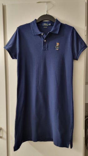 Polo bear från Ralph Lauren marinblå klänning, storlek 128