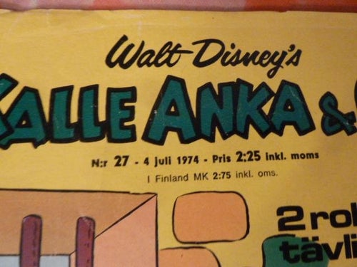 KALLE ANKA, NR 27, 1974, TIDNING