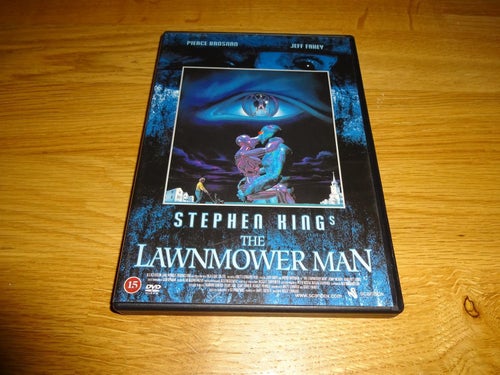 DVD-film: The lawnmower man (Pierce Brosnan, Jeff Fahey)