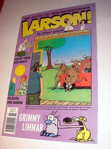 LARSON (svensk) NY OLÄST Nr 11 1998 !!!