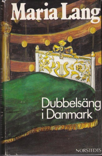 Maria Lang / Dubbelsäng I Danmark (1975) / Inbunden / Fint skick