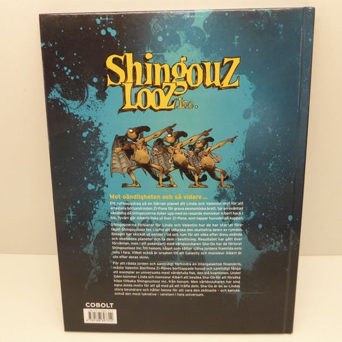 Linda och Valentin Shingouzlooz Inc. 2020 Hårdpärm Cobolt Nyskick