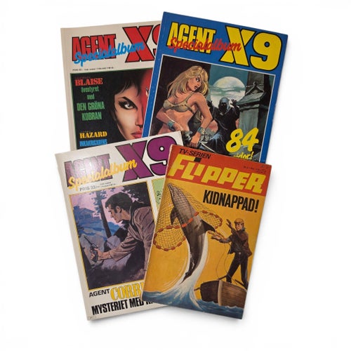 Agent X9 Specialalbum & Flipper Serietidningar