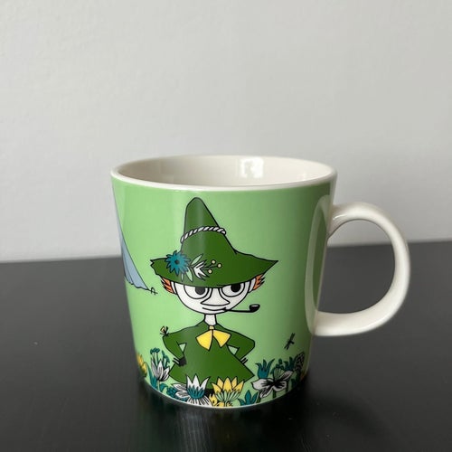 Arabia Moomin Mug Snufkin Snusmumriken 0,3L Green