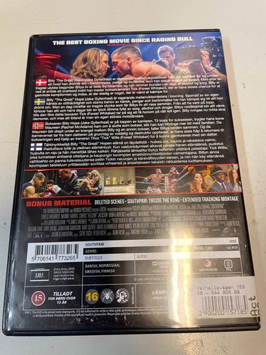 Dvd - Southpaw
