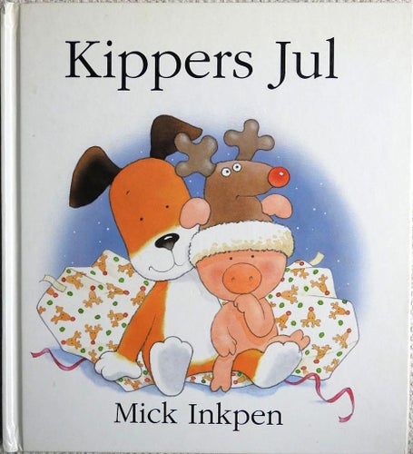 Kippers Jul av Mick Inkpen (Norsk Text) Norwegian Christmas Book