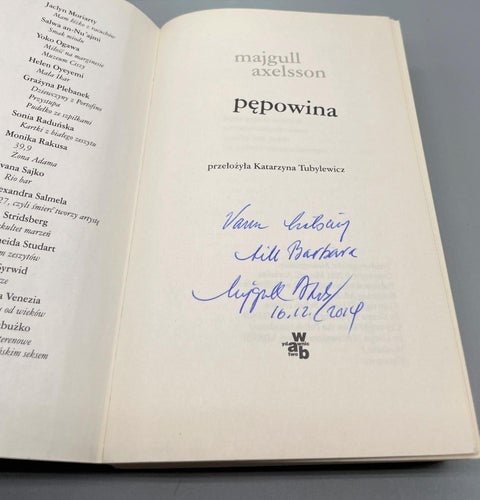 Signerad - Pepowina av Majgull Axelsson (Moderspassion på polska, Polish)