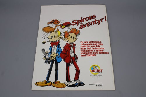 Spirous Äventyr : Virus mysteriet 1992
