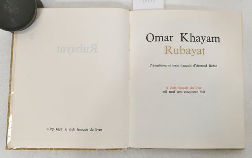 Rubayat / KHAYAM Omar