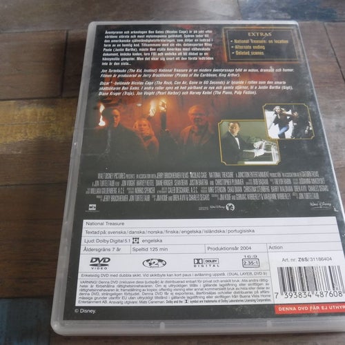 DVD National treasure