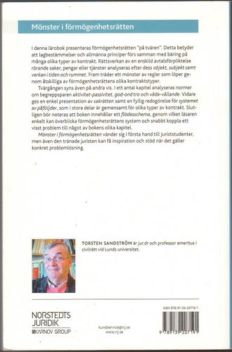 Mönster i förmögenhetsrätten: en lärobok / Torsten Sandström