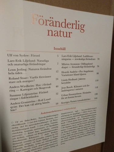 Föränderlig natur av Naturskyddsföreningen