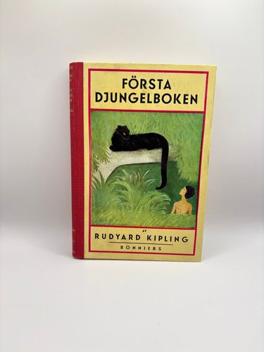 Första Djungelboken – Rudyard Kipling, Bonniers 1954, Björn von Rosen