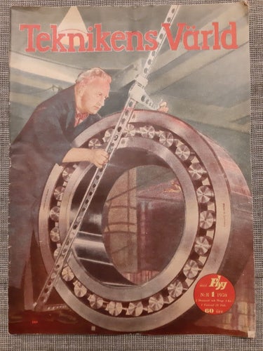 Teknikens Värld nr 1 1950: Teknik, motor, flyg, hobby