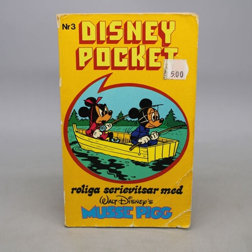 Disney Pocket Nr 3 - Roliga serievitsar med Musse Pigg 1981