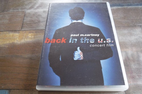 DVD Back in U.S concert film