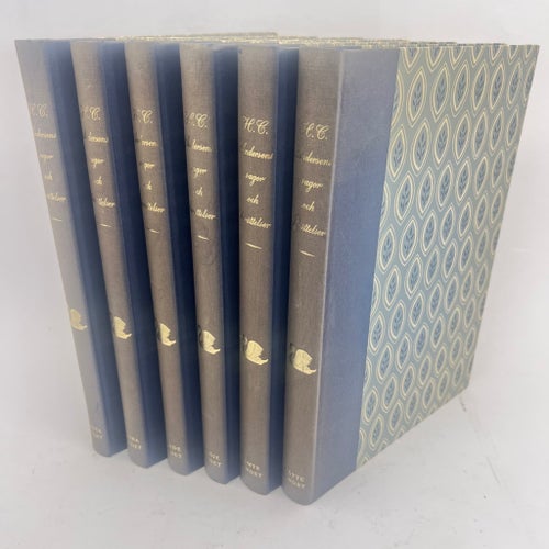 H.C. Andersen sagor och berättelser – 6 band – 1958–Förlagshuset Norden–komplett