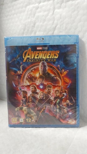 Avengers Infinity War Blu-ray Oöppnad & Inplastad